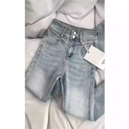 Jean rétro taille haute pour femmes, coupe Bootcut, avec nœud papillon, mode automne, pantalon Long de serrage, levage des fesses