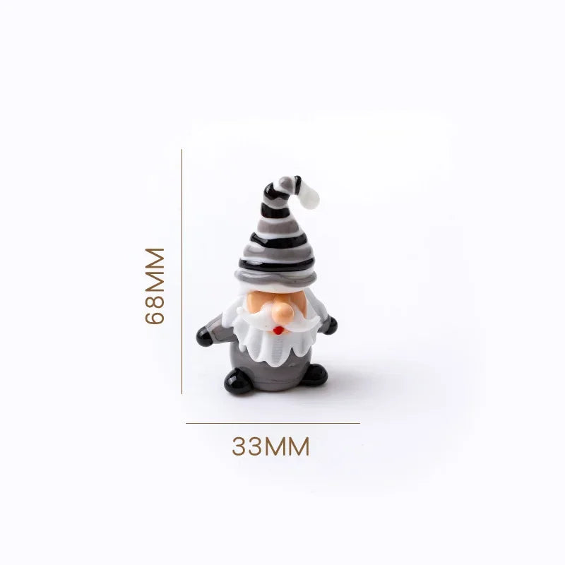 Ornements en verre pour arbre de noël en cristal, décoration de maison, série de noël, décorations de salle en cristaux pour cadeau