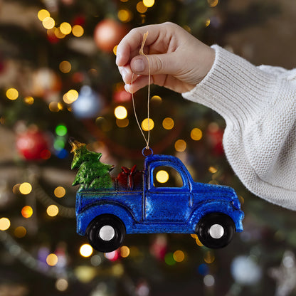 Nament de voiture de noël suspendu, décoration d'arbre, pendentif, fête de noël, fenêtre de maison, danse Festive du nouvel an