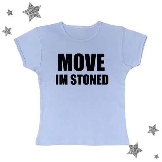 Fairycore Crop TopsY2k Clothes, Vintage Letter Print, Punk Grunge Tee, Streetwear pour femmes, Gothic Grunge Aesthetic Baby Tee, 2000s