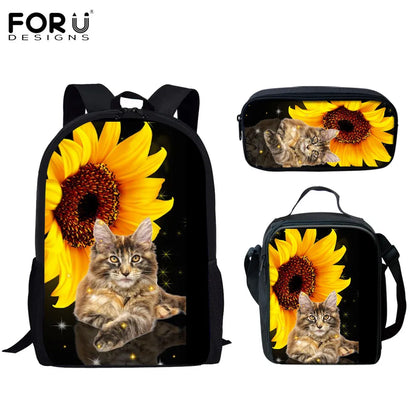 3 pièces/ensemble sacs d'école