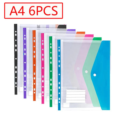 Classeur A4 à 11 trous, 6/12 pièces,