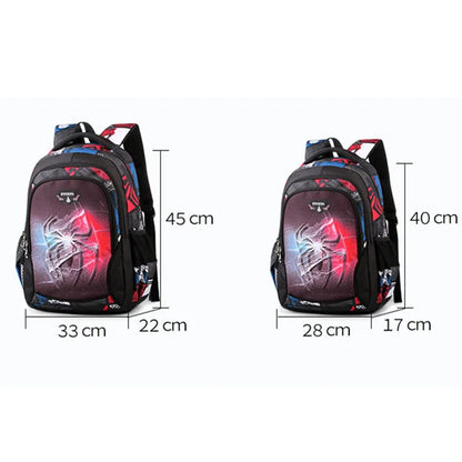 Sac à Dos d'École Orth4WD Imperméable pour Garçon et Fille,