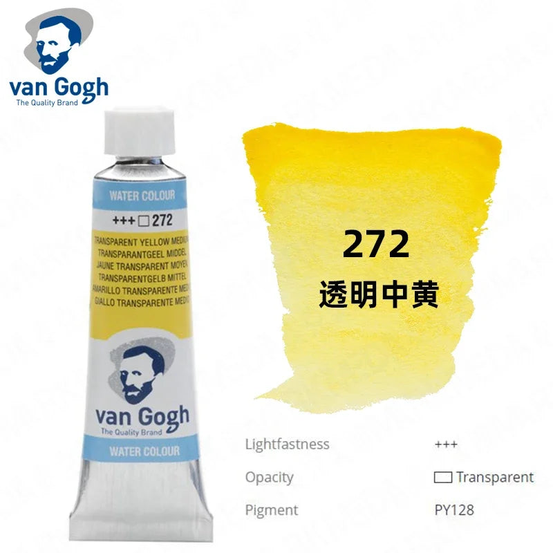 Talens Van Gogh – peinture aquarelle, Tube de 10ml,