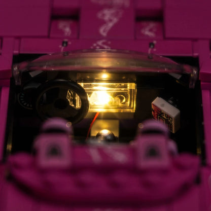 Ensemble d'éclairage LED Lazishi 77241, adapté au cadeau d'éclairage 2 Fast 2 Furious Honda S2000 (hors blocs de construction)