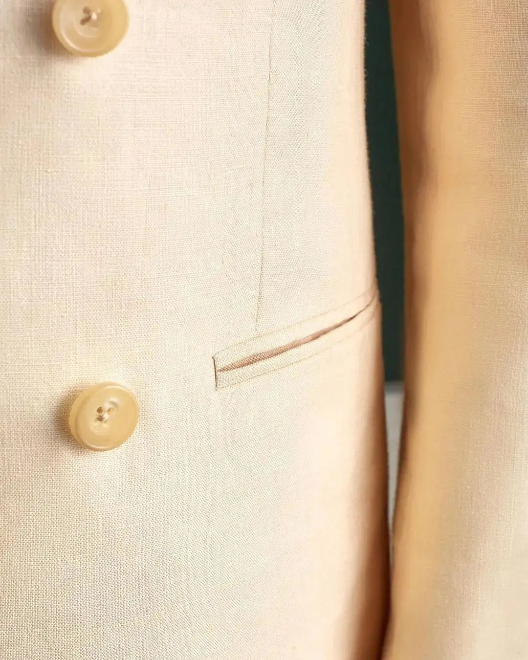 Blazer formel pour hommes, manteau blanc crème, smokings de mariage ajustés, costumes de loisirs, 1 pièce personnalisés