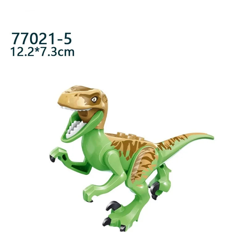Mini bloc de construction jouet dinosaure jurassique Puzzle Animal tyrannosaure Rex ptérosaure bloc de construction jouet cadeau pour enfants