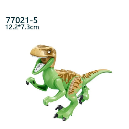 Mini bloc de construction jouet dinosaure jurassique Puzzle Animal tyrannosaure Rex ptérosaure bloc de construction jouet cadeau pour enfants