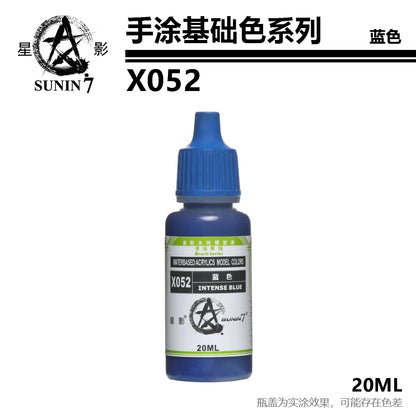 Peinture pigmentée peinte à la main, modèle de série, jouet en x049-x072 irrigation, coloriage, revêtement de stylo à main, similaire à Vallejo Staline, document de base