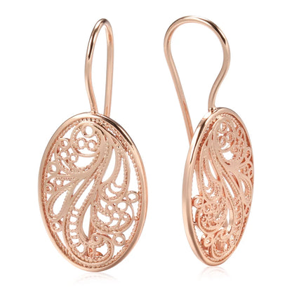 SYOUJYO  boucles d'oreilles 585 Rose doré quotidien fête mode exquis bijoux
