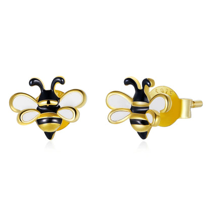 Boucles d'oreilles en argent Sterling 100%, mignon,