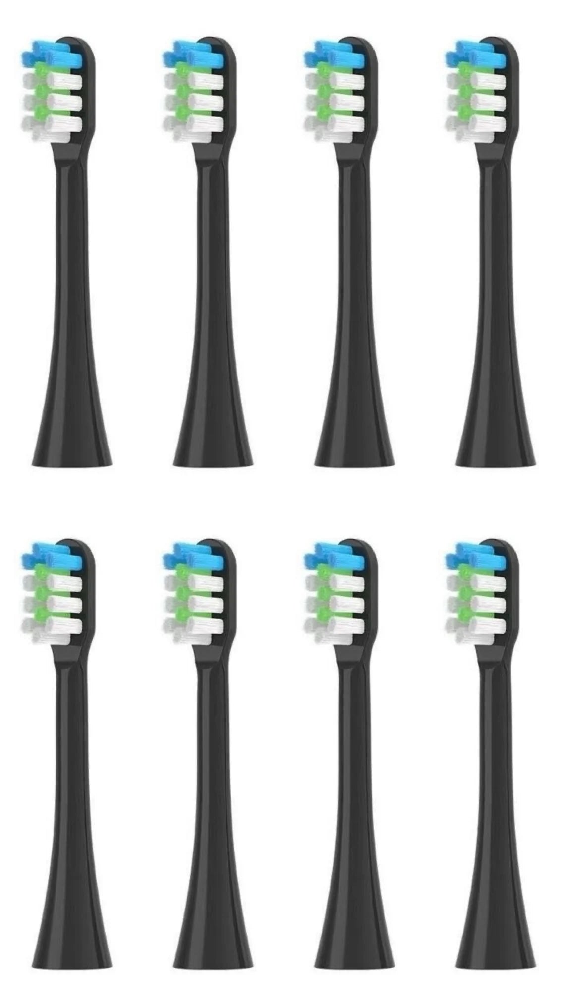 Têtes de brosse à dents de rechange pour brosse à dents électrique sonique nandme nx8000, tête de brosse à dents à poils souples DuPont, 4/8/16 pièces