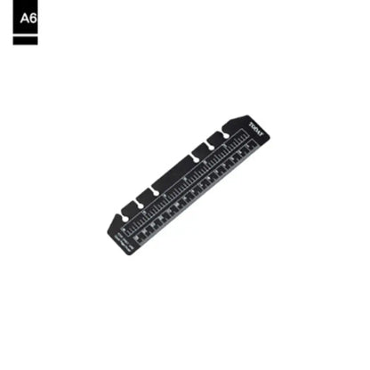 séparateur de page noir, règle multifonctionnelle souple,