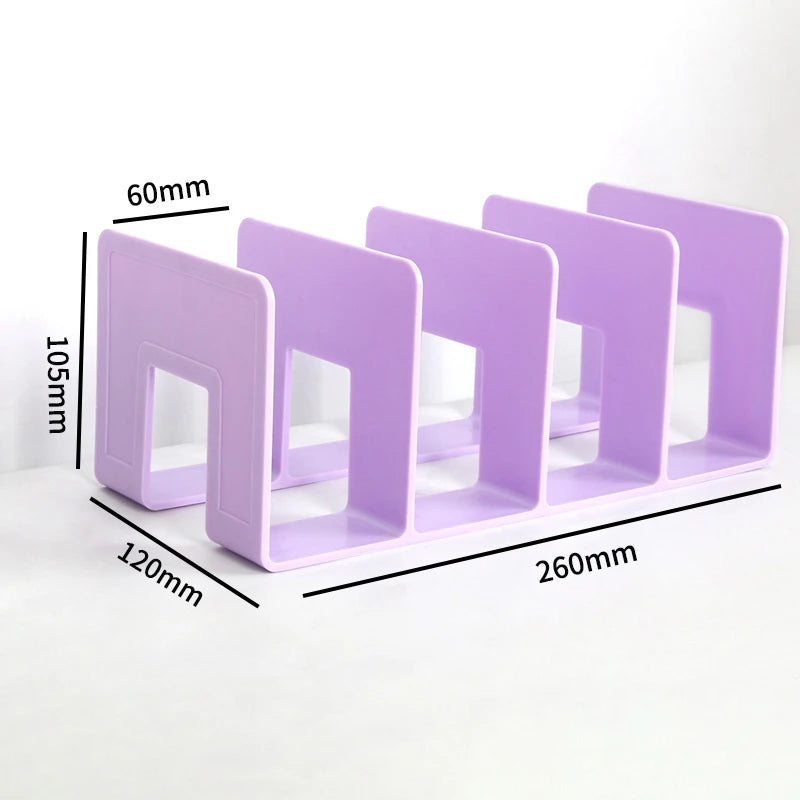 Serre-livres multi-usages à 4 grilles,