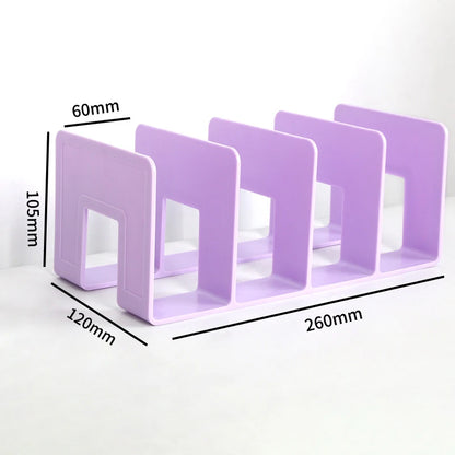 Serre-livres multi-usages à 4 grilles,