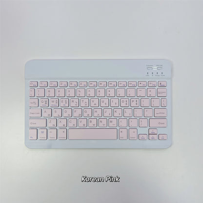 Clavier Bluetooth ultra-fin de langue coréenne à 78 touches