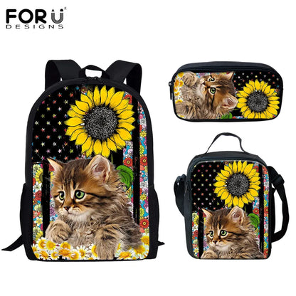 3 pièces/ensemble sacs d'école