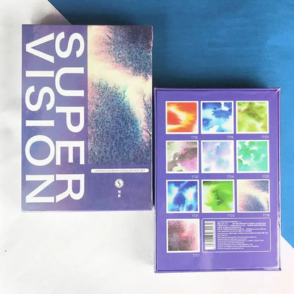 Super Vision – ensemble de tubes de peinture aquarelle en couches, 15ml, 10 couleurs, niveau maître, pour peinture, dessin, fournisseurs d'art