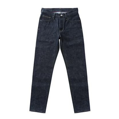 SAUCE ORIGIN 1A915-AG jean homme lisière Denim jean pour homme bouton argenté coupe conique fait à la main 15 Oz