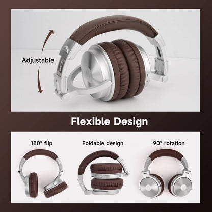 Oneodio-Casque d'écoute sans fil Bluetooth 5.2