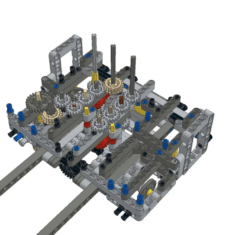 MOC-24566 nouveau 42055 Slick seau roue pelle grue modèle 3944 pièces bloc de construction jouets enfants jouets garçon cadeaux de noël