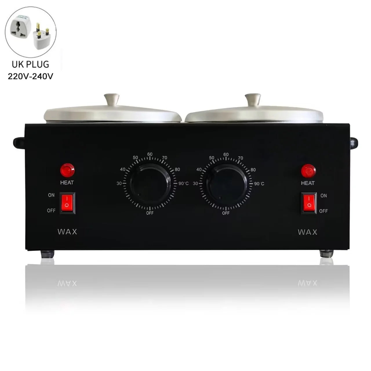 Chauffe-Parrafin Électrique Professionnel pour Épilation du Visage et du Corps, Machine pour Pots d'Avertissement des Touristes, Salon de SPA