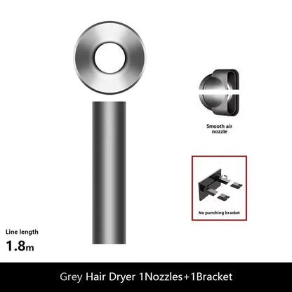 Sèche-cheveux ionique professionnel avec technologie anionaire, air chaud et froid, outil de coiffure léger 5 en 1 pour des éruptions faciles, séchage rapide