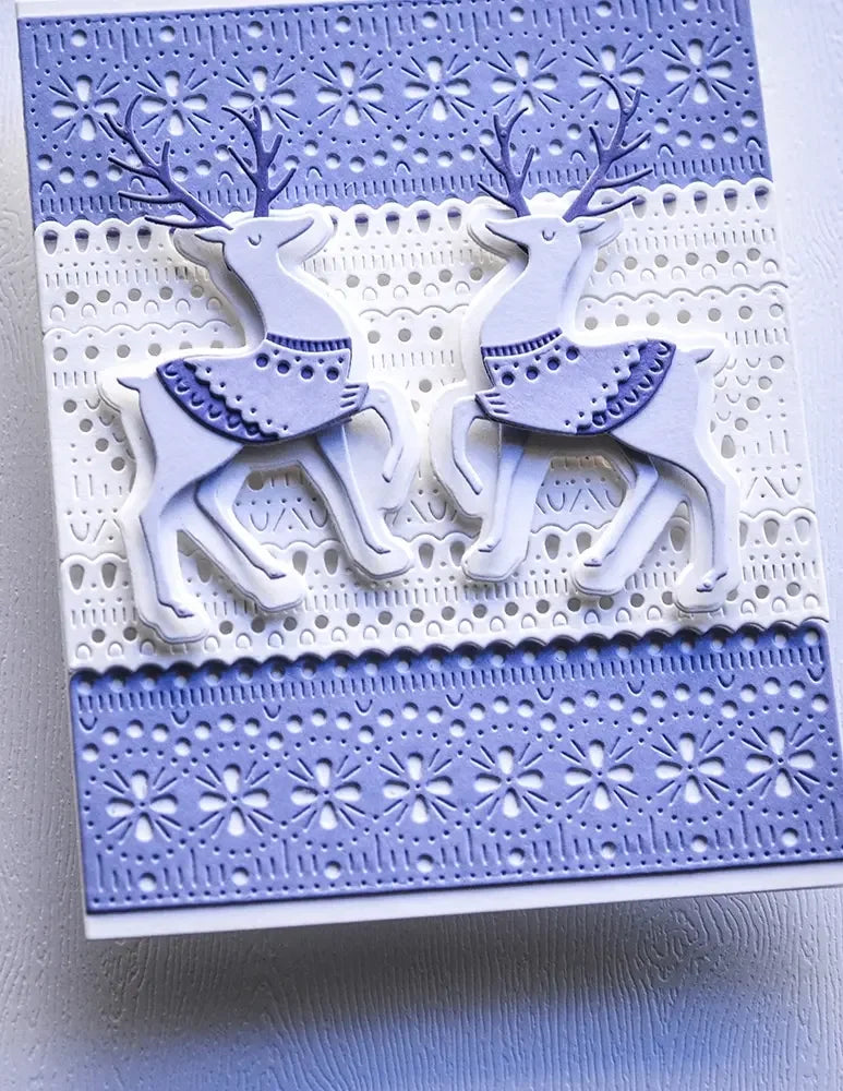 Timbres en silicone pour scrapbooking, cartes d'album photo, feuilles de Noël, arc, plantes, cerf, souche, forêt, arbres, elfe, matrices de découpe en métal