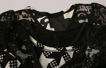 T-shirt évidé à manches courtes pour femmes, col en V boutonné, patchwork de dentelle sexy, t-shirts d'été, vêtements chics, nouveau design