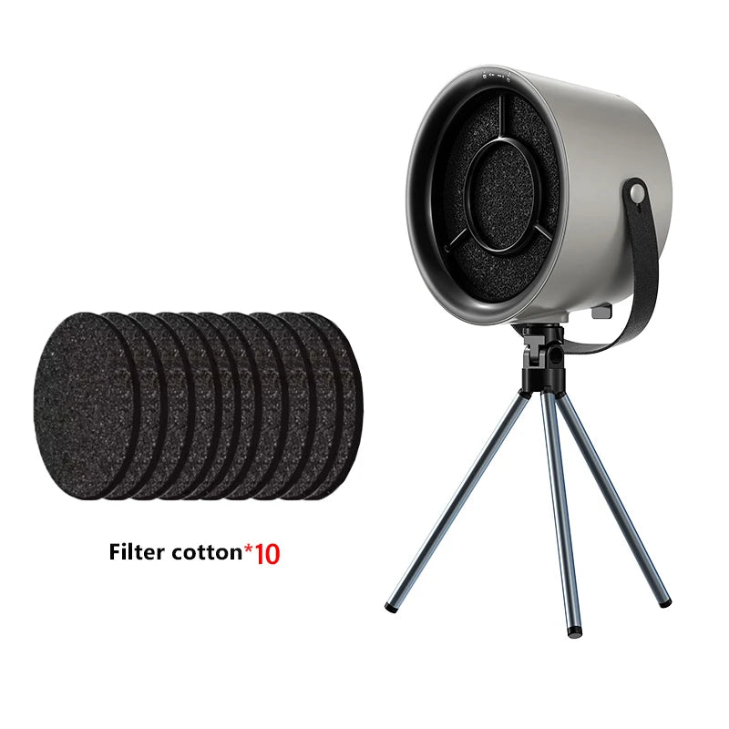 Mini hotte de bureau grande aspiration maison restaurant hot pot barbecue désodorisation purificateur de fumée portable machine d'extraction de fumée