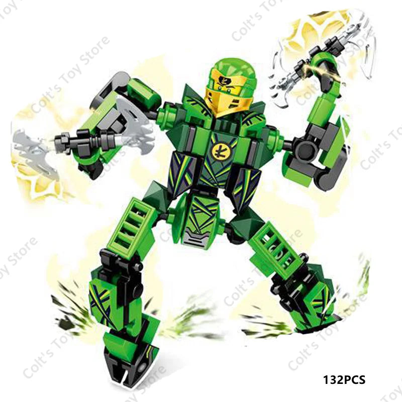 Nouveau Ninja Legacy Kai Jay Zane Lloyd moteur moto blocs de construction briques Mech Robot classique film modèle jouets pour enfants cadeaux
