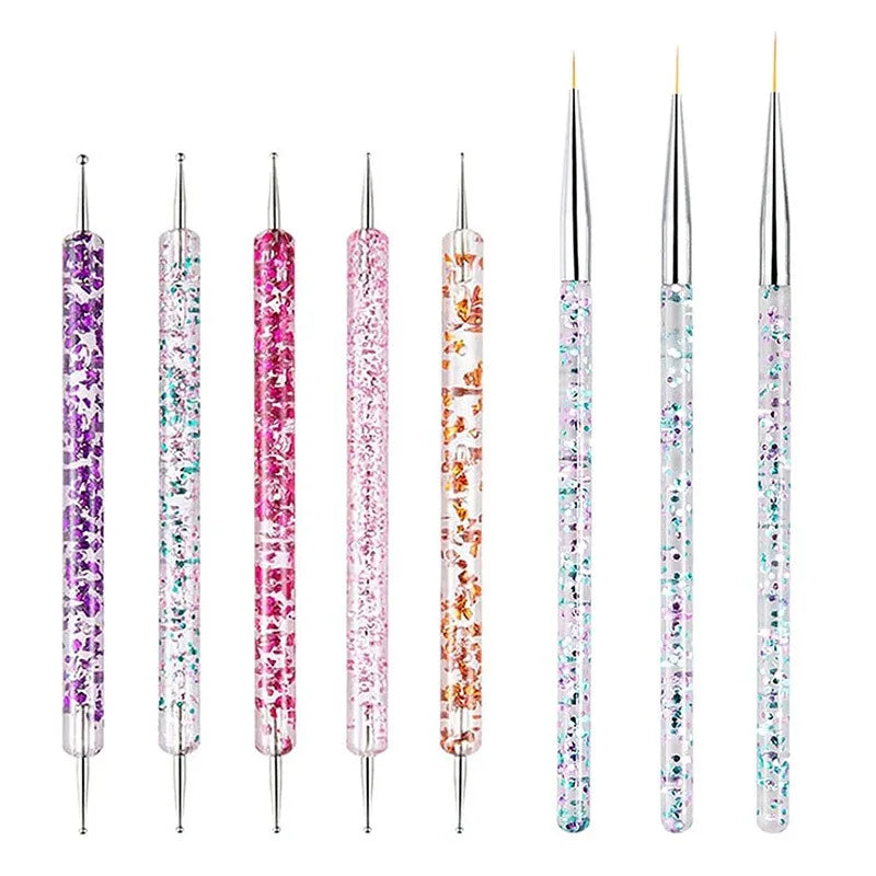 FUMOSIK - 10/15 pièces de pinceaux pour Nail Art