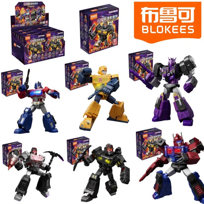 BLOKEES transformateurs VERSION brillante 3 blocs de construction mineur Megatron Tarn assembler Robot jouets modèle ornements mobiles cadeaux