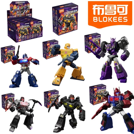 BLOKEES transformateurs VERSION brillante 3 blocs de construction mineur Megatron Tarn assembler Robot jouets modèle ornements mobiles cadeaux