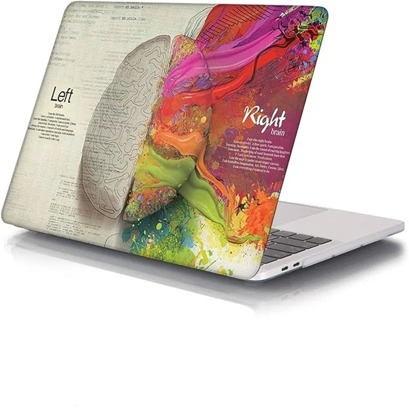 Pour 2012 2013 2014 2015 Retina 13 couverture cerveau scientifique différent pour Macbook Pro 13 pouces étui A1502 A1425 coque de protection rigide