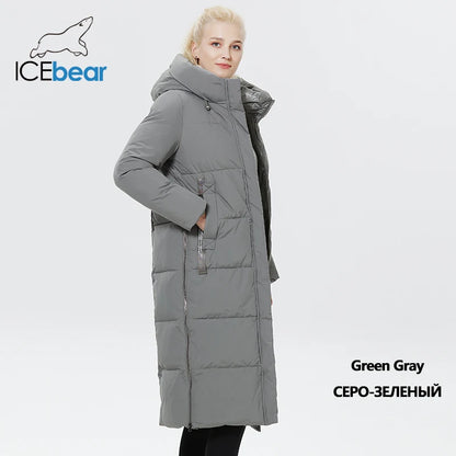 ICEbear-Parkas à capuche en coton pour femmes mode, 2023