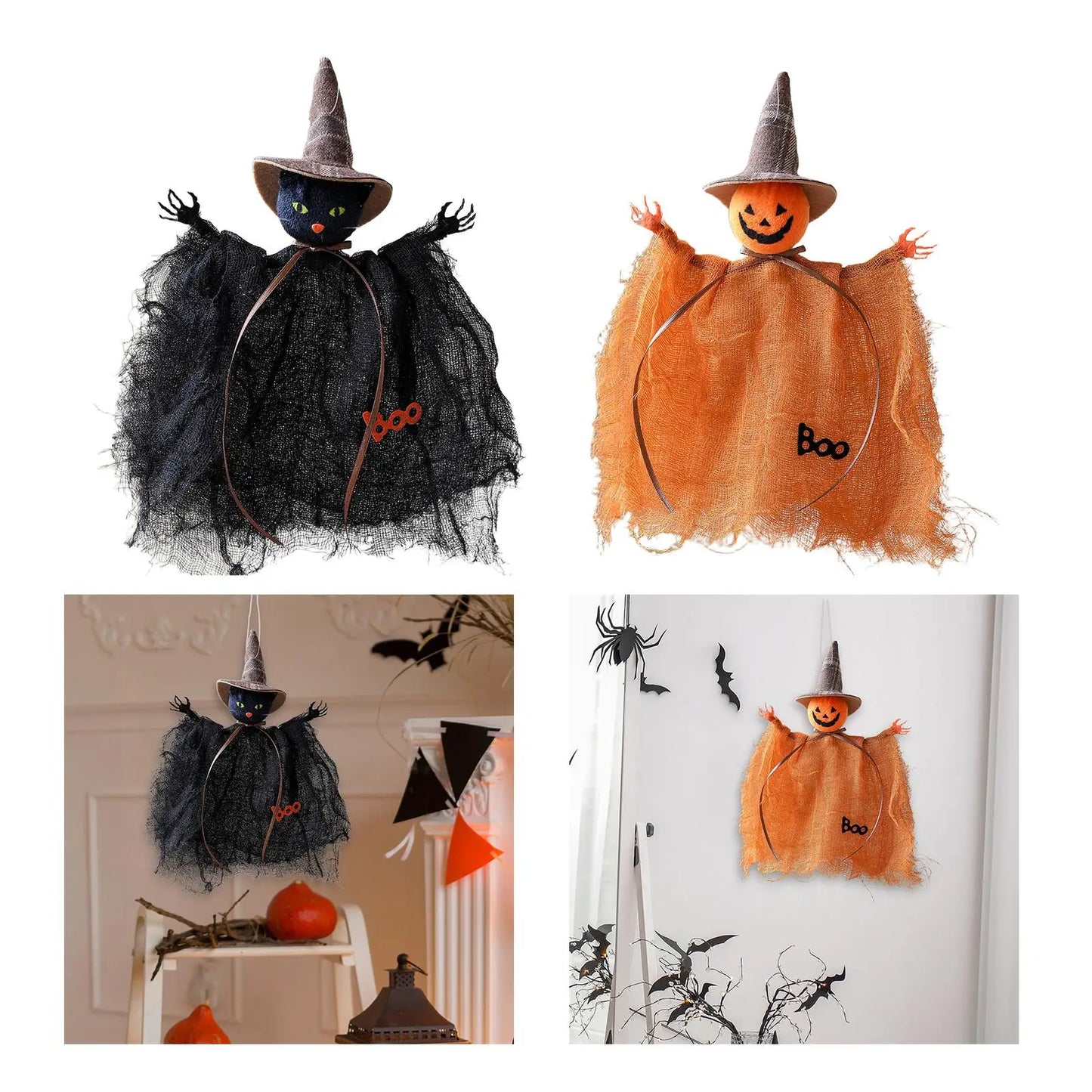 Décoration suspendue d'horreur pour Halloween, accessoires de Collection de célébration, fournitures de fête pour chambre à coucher, jardin, maison, cuisine, cour