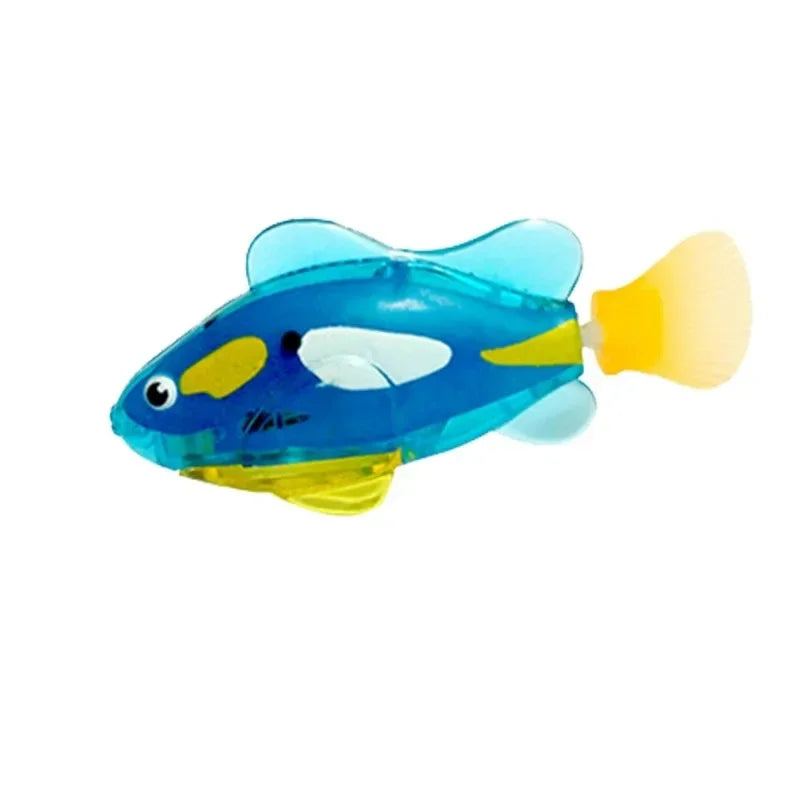 Jouet poisson  pour chat LED inductif interactif