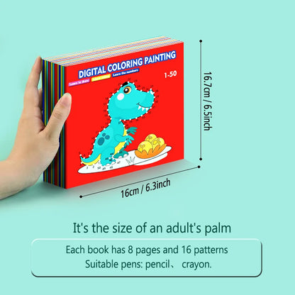 Dessin câblé, livre de dessin de graffiti pour enfants, apprendre les chiffres, l'enseignement précoce améliorer les résultats, jeu de dessin amusant, cadeau de vacances pour les garçons et les filles