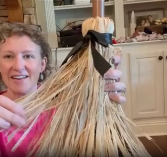 Balai de sorcière flottant pour Halloween, son hanté, danse, balai en mouvement, enchanter magique, accessoires de fête