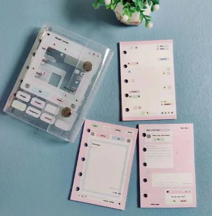 Coliky - classeur M5 étoile avec 60 feuilles