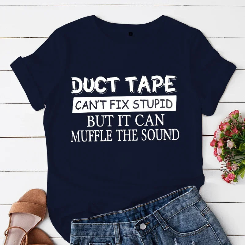 T-shirt humoristique pour femmes, Industries castique, humoristique, à la mode