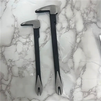 Mini Extracteur d'Ongles avec Pied de Serrage pour la Maison, Ensemble d'Outils de 8/10/12 Pouces, pour le Démontage et le Calcul