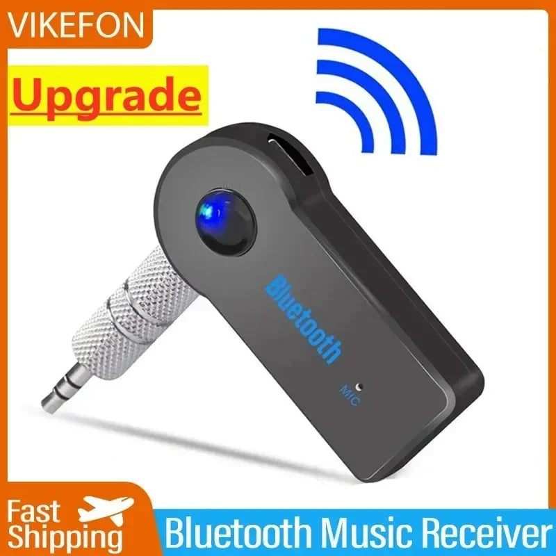 VIKEFON récepteur Audio Bluetooth stéréo 3.5mm Jack AUX adaptateur Bluetooth