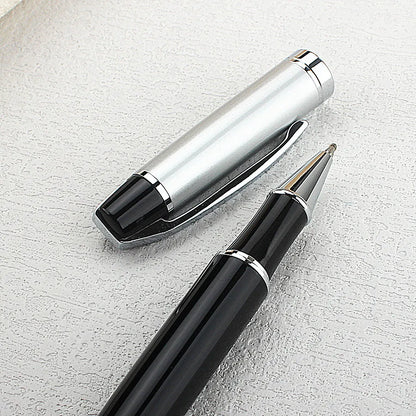 MONTE MOUNT - Stylo à bille 0.7mm argenté et noir de haute qualité