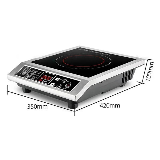 Cuisinière à Induction 3500W bouton de friture haute puissance cuisinière électrique commerciale cantine cuisinière à induction poêles