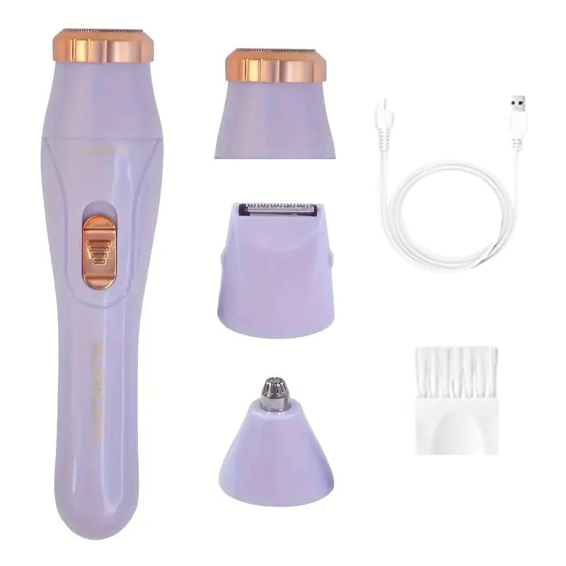 Rasoir électrique pour femmes rasoir féminin tondeuse Bikini rasoirs pour dames corps aisselles jambes Portable épilateur indolore