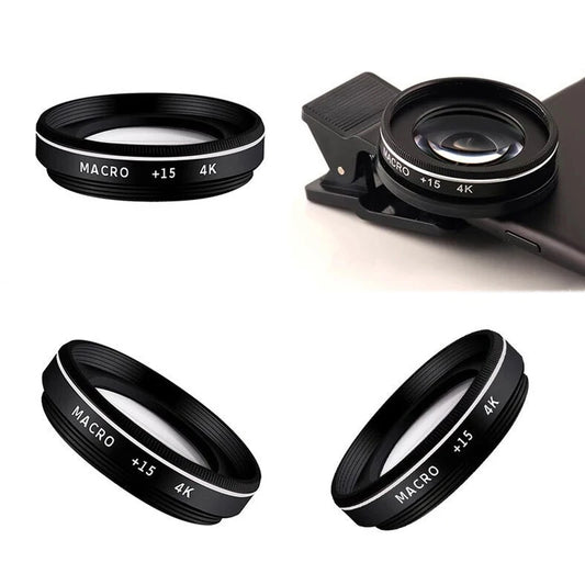 Objectif Macro 37MM 15X 4K HD