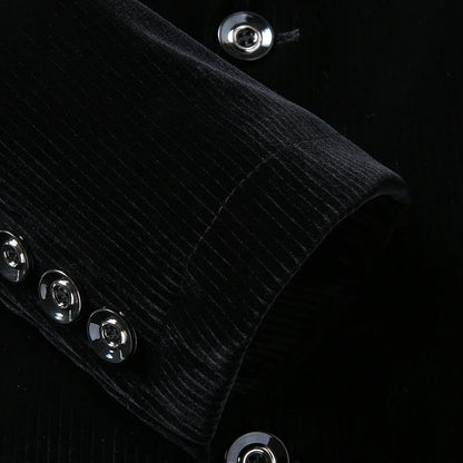 8XL 7XL 6XL nouveau classique couleur unie velours côtelé Blazer costume hommes costume d'affaires veste décontracté ample Jaqueta Masculina hommes vêtements