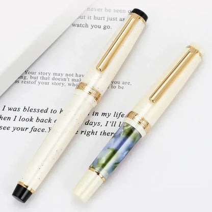 Jinhao-Mini stylo plume de luxe élégant, plume extra fine,
